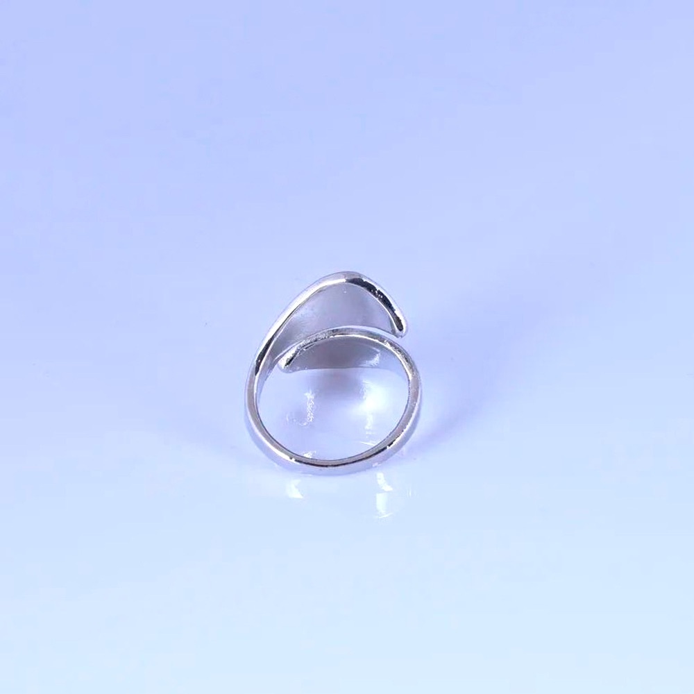 NEW Engraved Dandelion Wrap Ring 925 Sterling Silver - Picture 9 of 13